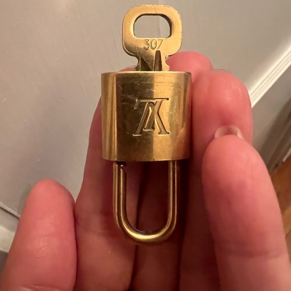 Louis Vuitton Gold Padlock - Picture 1 of 1